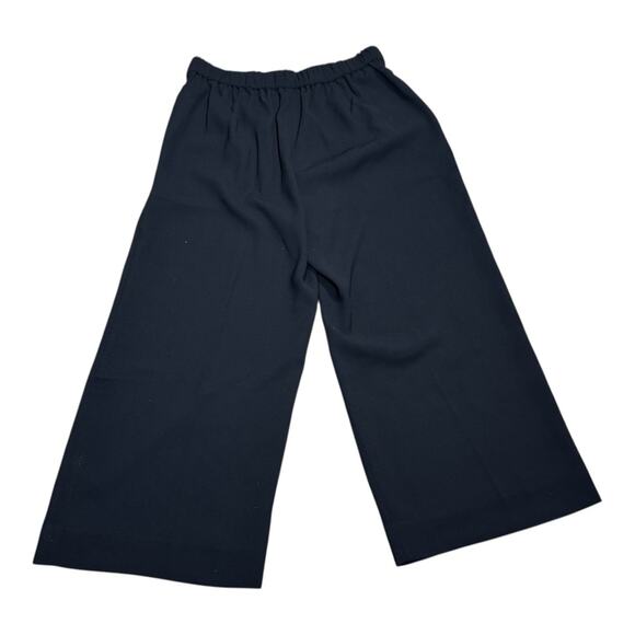 J Crew 365 Crepe High Rise Pleated Wide Leg Trouser Pant - Picture 4 of 5